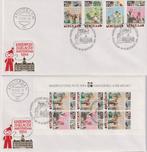 Nederland 1984 Kinderpostzegel Aktie Amsterdam 2x, Ophalen of Verzenden, Envelop