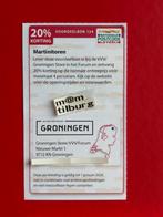 Voordeelbon 124 Martinitoren 20% korting., Drie personen of meer, Kortingsbon, Overige typen