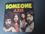 Axis - someone, Cd's en Dvd's, Vinyl Singles, Ophalen of Verzenden, Zo goed als nieuw, Pop, Single