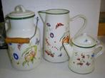 Janneke Brinkman - Fruits & Flowers - 3 x emaille, Overige materialen, --, Overige typen, Ophalen of Verzenden