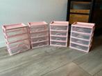4 ladekastjes kunstof, leuk voor knutsel, make up, kralen, Ophalen, Zo goed als nieuw, 25 tot 50 cm, Minder dan 100 cm