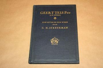 Geert Teis Pzn - Leven en werk - Circa 1950 !! beschikbaar voor biedingen