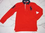 146-152 RALPH LAUREN oranje rugby, Ophalen of Verzenden, Zo goed als nieuw, Jongen, Trui of Vest