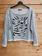 Bershka sweatshirt mt. L, Kleding | Dames, Grijs, Maat 42/44 (L), Zo goed als nieuw, Bershka