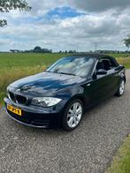BMW 1-Serie 2.0 120I Cabrio 2009 Blauw, Auto's, Zwart, 4 cilinders, Cabriolet, Origineel Nederlands
