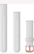 Horlogebandje Garmin 20mm, GARMIN, Wit, Nieuw, Ophalen of Verzenden