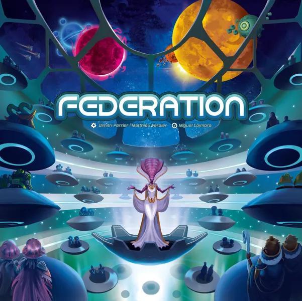 Federation Bordspel (Eng) - Strategisch Ruimteavontuur!, Hobby en Vrije tijd, Gezelschapsspellen | Bordspellen, Zo goed als nieuw