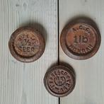 Antiek gietijzeren gewichten, Antiek en Kunst, Ophalen of Verzenden