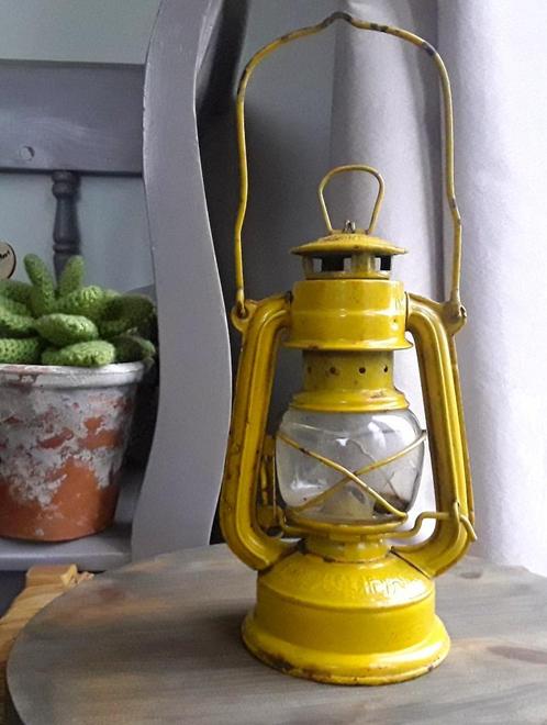 Vintage stormlamp Kwang HWA 245 - met mankemeten!, Antiek en Kunst, Curiosa en Brocante, Ophalen of Verzenden