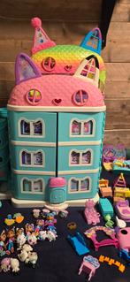 Gabby's Poppenhuis Dollhouse 2 Huizen & 100+ Accessoires, Ophalen of Verzenden, Gebruikt, Poppenhuis