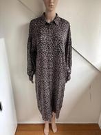 Co’Couture doorknoopjurk maat L bruin zwart bloemen wit, Kleding | Dames, Jurken, Zwart, Maat 42/44 (L), Ophalen of Verzenden