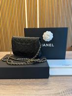 Chanel Wallet on Chain Gold, Ophalen, Zo goed als nieuw, Zwart, Overige typen