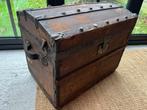 Antieke hutkoffer / dekenkist, Ophalen, Gebruikt, 100 tot 150 cm, 50 tot 75 cm