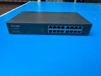 Gigabit (managed) 16 poort switch, Computers en Software, Ophalen of Verzenden, Zo goed als nieuw