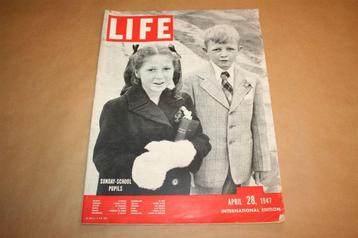 Vintage magazine - Life - 28 April 1947 !! beschikbaar voor biedingen