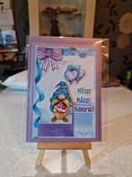 Kaartje verjaardag gnoom 2, Ophalen of Verzenden, Nieuw, Overige thema's