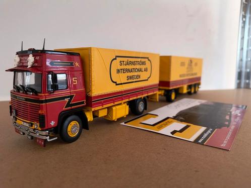 Tekno Scania Stjarnstroms, Hobby en Vrije tijd, Modelauto's | 1:50, Zo goed als nieuw, Bus of Vrachtwagen, Tekno, Ophalen of Verzenden