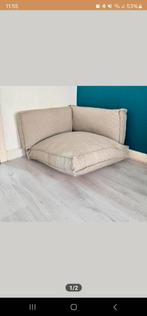 Palletkussens hoek beige, Ophalen of Verzenden, Zo goed als nieuw