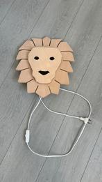 Bedlamp Leeuwen kop, Kinderen en Baby's, Kinderkamer | Inrichting en Decoratie, Ophalen, Zo goed als nieuw, Lamp