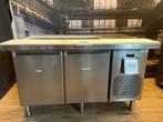 2 deurs koelwerbank met salade bar 21 rvs bakjes, Ophalen of Verzenden