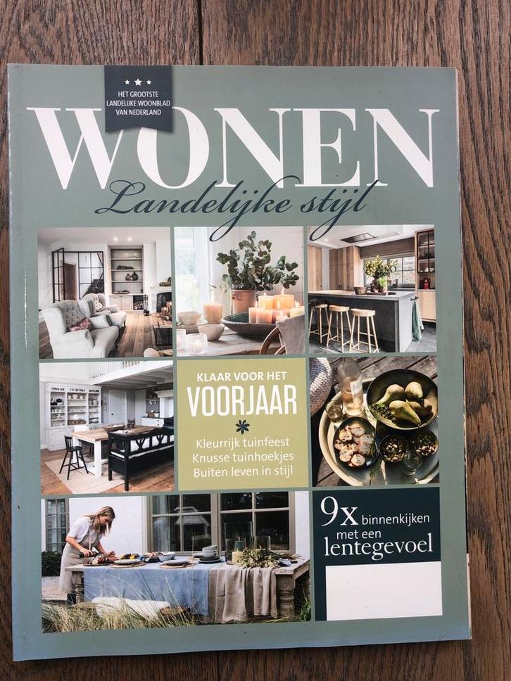 Wonen Landelijke Stijl -2018 editie 2, Boeken, Tijdschriften en Kranten, Zo goed als nieuw, Ophalen of Verzenden