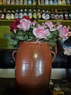 Keulse pot met bloemen, Huis en Inrichting, Ophalen of Verzenden, Gebruikt, Overige kleuren, Minder dan 50 cm