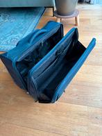 Samsonite Koffer - Donkerblauw, Sieraden, Tassen en Uiterlijk, Koffers, Ophalen, Minder dan 50 cm, Zo goed als nieuw, Zacht kunststof