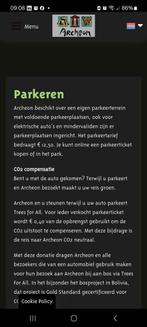 Archeon parkeermunten (2 stuks), Tickets en Kaartjes, Twee personen, Kortingsbon, Overige typen