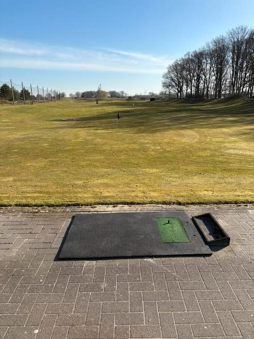 Driving range mat afslag mat golf mat golf simulator, Sport en Fitness, Golf, Overige typen, Overige merken, Ophalen