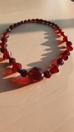 Prachtige antieke collier, Sieraden, Tassen en Uiterlijk, Antieke sieraden, Verzenden, Overige materialen, Ketting, Met edelsteen