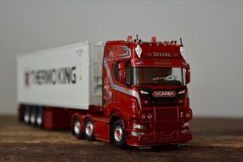 Tekno - Scania Weeda The Vikings, Hobby en Vrije tijd, Modelauto's | 1:50, Nieuw, Bus of Vrachtwagen, Tekno, Ophalen of Verzenden
