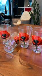 VTG Cerve Glazen klaproos cerce italie, Verzamelen, Ophalen of Verzenden, Zo goed als nieuw