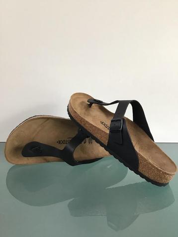 GRATIS VERZENDEN | BIRKENSTOCK Gizeh zwarte slippers 46 beschikbaar voor biedingen