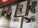 7 Vintage Looplampen 6 en 12 Volt, Antiek en Kunst, Antiek | Lampen, Ophalen of Verzenden