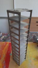 Freezer racks / rvs vriezer rek, voormalig lab, laboratorium, Gebruikt, Overige typen, 50 tot 75 cm, Minder dan 35 cm