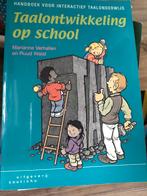R. Walst - Taalontwikkeling op school, Ophalen of Verzenden, Zo goed als nieuw, R. Walst; Marianne Verhallen
