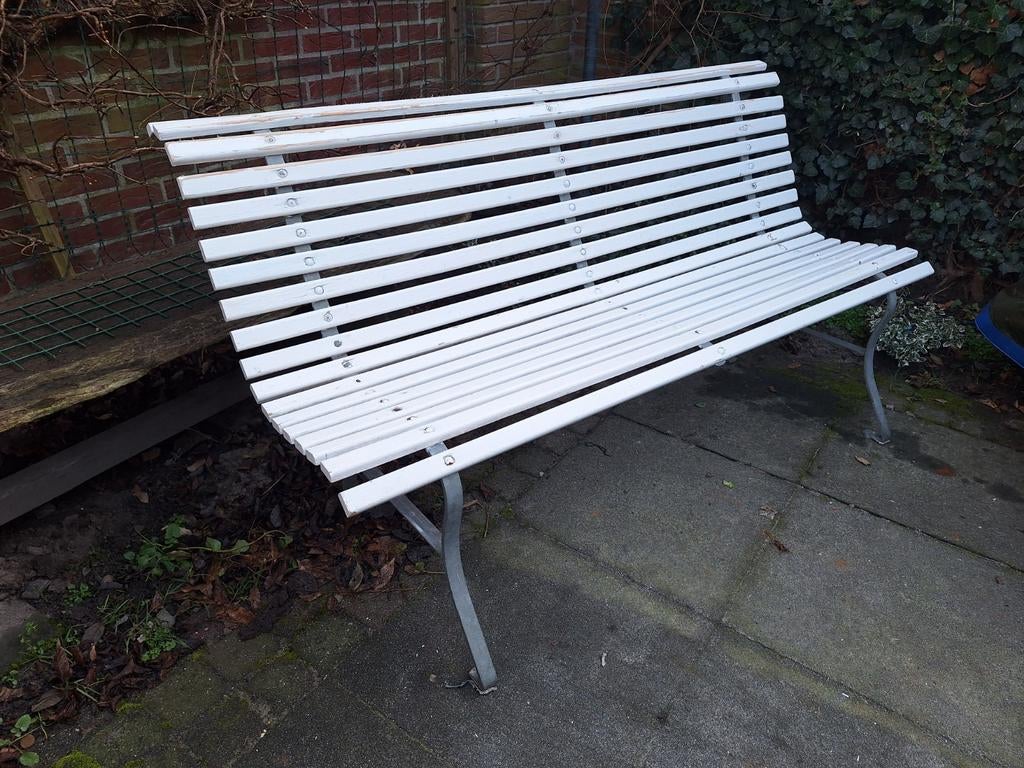 Tuinbank Houten/Weekendje werk‍, Tuin en Terras, Tuinbanken, Ophalen, Hout