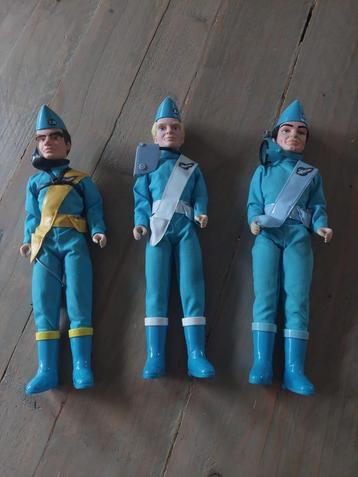 Thunderbirds - 3 poppen - Virgil - Alan - Scott Tracy beschikbaar voor biedingen