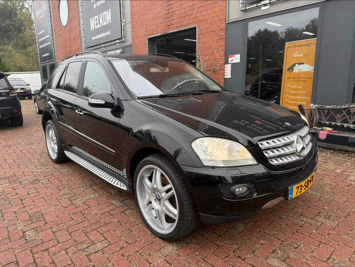 Mercedes-Benz M-Klasse 5.0 ML500 4MATIC AUT 2005 Zwart, Auto's, Mercedes-Benz, Bedrijf, M-Klasse, 4x4, ABS, Airbags, Airconditioning