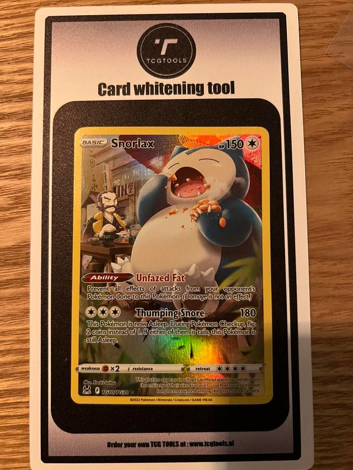 Snorlax TG10 Lost Origin, Hobby en Vrije tijd, Verzamelkaartspellen | Pokémon, Zo goed als nieuw, Ophalen of Verzenden