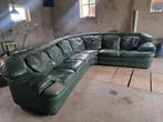 Hoekbank, Huis en Inrichting, Ophalen, Zo goed als nieuw, Leer