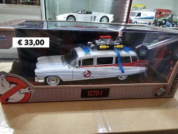 1:24 Jada Film en tekenfilm Ghostbuster Cadillac beschikbaar voor biedingen