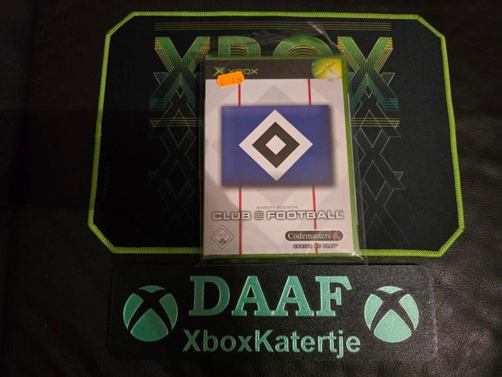 Club football Hamburger SV Nieuw in seal - Xbox original, Spelcomputers en Games, Games | Xbox Original, Nieuw, Sport, 3 spelers of meer