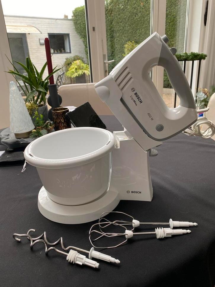 Bosch ErgoMixx Keukenmixer, Witgoed en Apparatuur, Keukenmixers, Zo goed als nieuw, 2 tot 3 liter, 3 snelheden of meer, Vaatwasserbestendig
