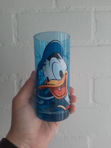 Donald Duck Glas - Disneyland Parijs - Blauw beschikbaar voor biedingen
