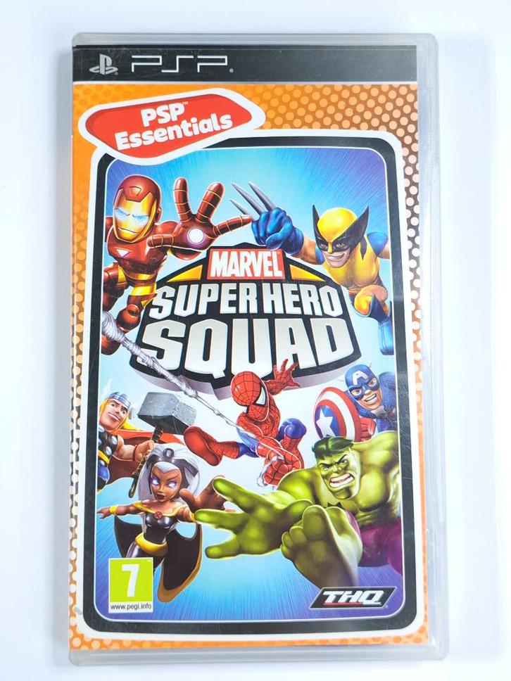 Marvel Super Hero Squad - PlayStation - PSP - PAL - Compleet, Spelcomputers en Games, Games | Sony PlayStation Portable, Zo goed als nieuw