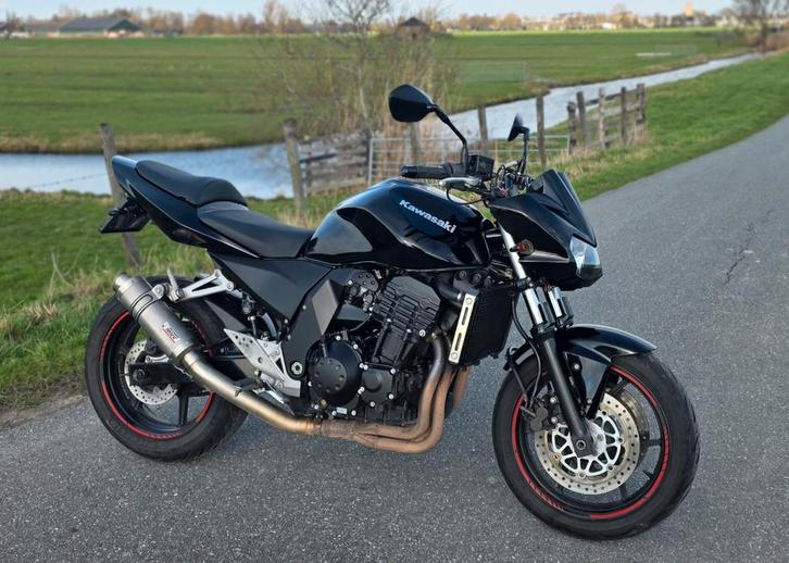 Kawasaki Z750 BLACKONBLACK 💢, Motoren, Motoren | Kawasaki, Bedrijf, Naked bike, 4 cilinders, Sportuitlaat, Ophalen of Verzenden