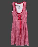 Ludwig & Therese Dirndl - Rood-Wit Geblokt - Maat 34 / XS, Ophalen of Verzenden, Kleding, Maat 34 (XS) of kleiner, Overige thema's