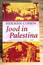 JOOD IN PALESTINA,HERINNERINGEN 1939-1948 HERMAN COHEN MEULE, HERMAN COHEN, Overige gebieden, Zo goed als nieuw, 20e eeuw of later