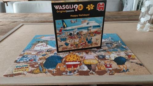 Legpuzzel - Wasgij - Happy Holidays (500 stuks), Hobby en Vrije tijd, Denksport en Puzzels, Gebruikt, Legpuzzel, 500 t/m 1500 stukjes